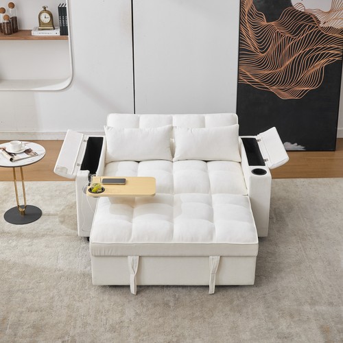 Seater click clack sofa bed - 2,