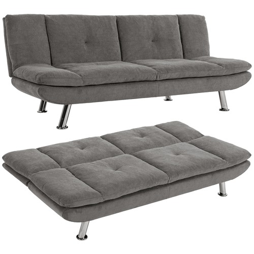Homcom sofa bed chenille - homcom,