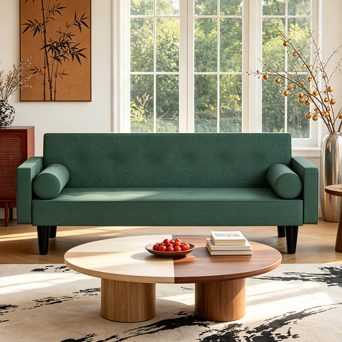 Convertible sofa bed couch - convertible,