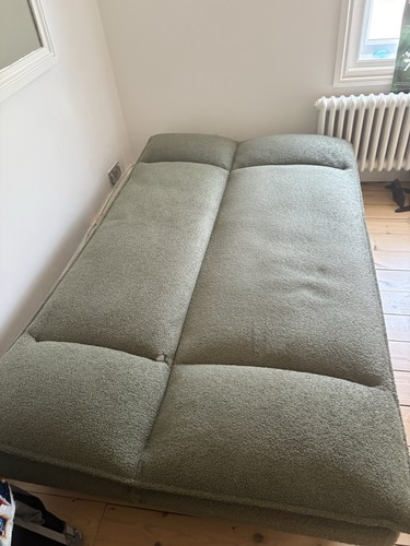 Green fabric convertible click - green,