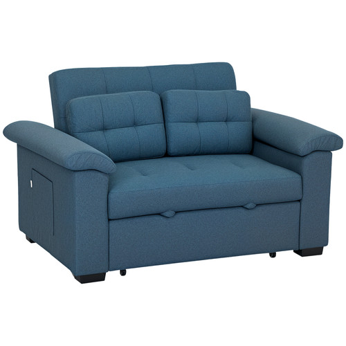 Homcom click clack sofa - click, 2