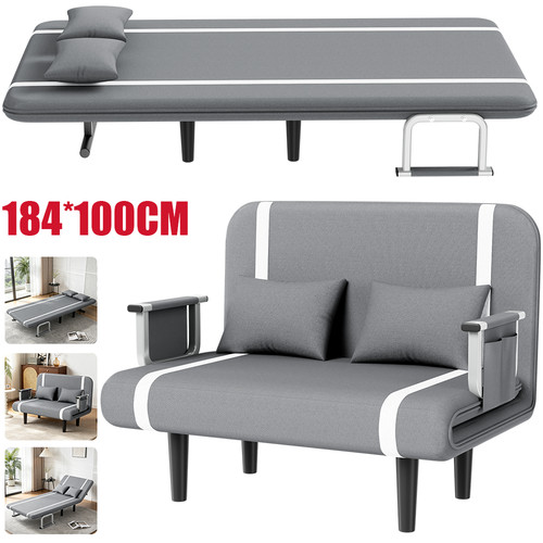 Double fabric sofa bed sleeper - double,