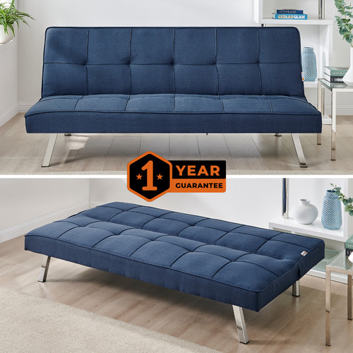 Navy blue click - sofa, bed