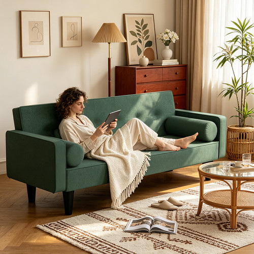 Convertible sofa bed - convertible, couch